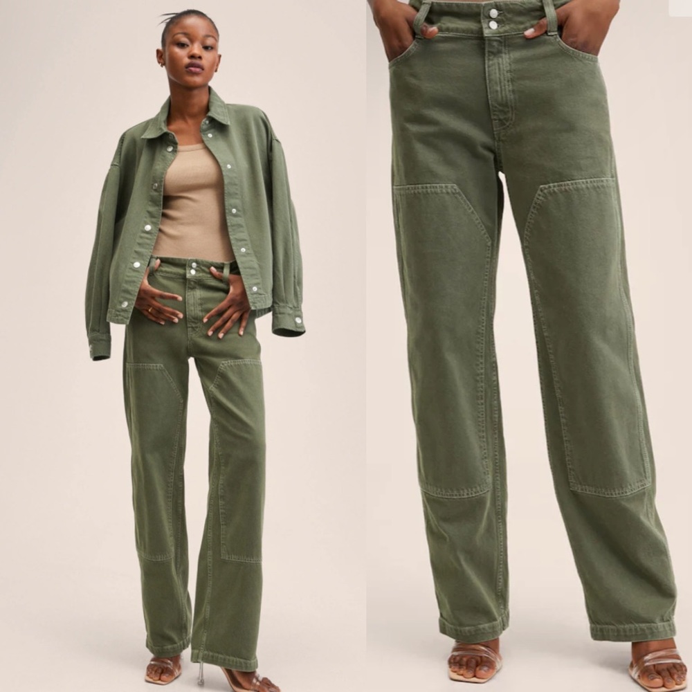 Mango Cargo Utility Pants